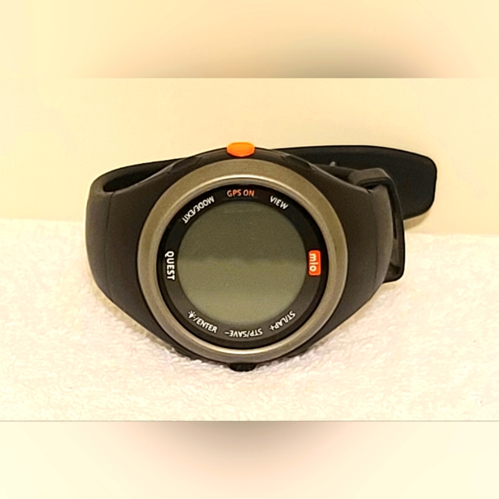 Mio Quest Heart Rate Watch 0040USGPS. Tested